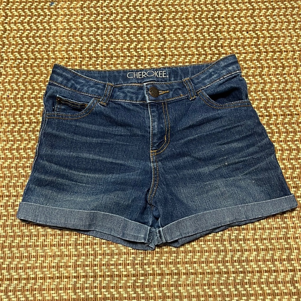Girls Cherokee jean shorts